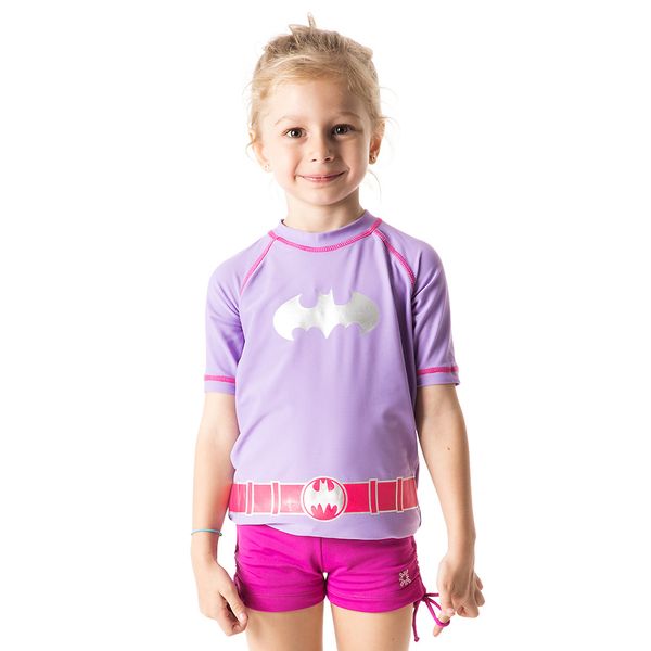 Camiseta com Proteção Solar Acqua Herois - Batgirl