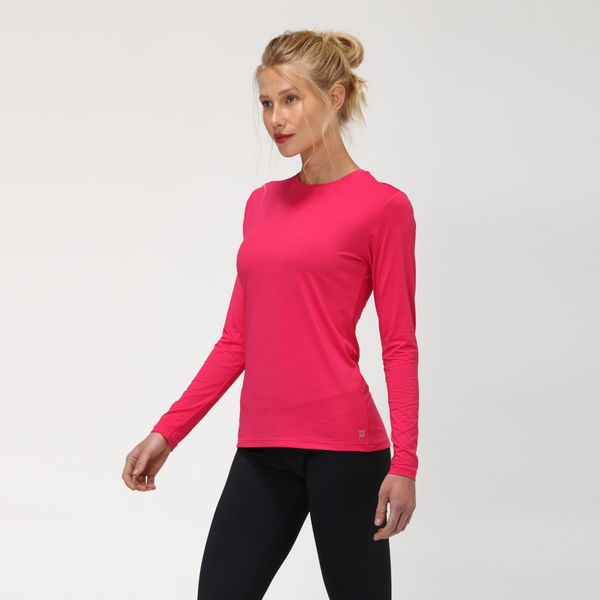 Camisa UV Feminina Com Proteção Solar Uvpro Pink