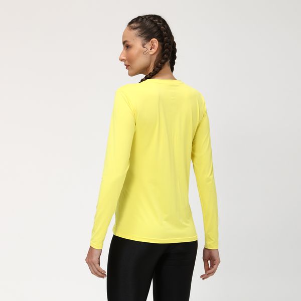 Camiseta UVPRO Com Proteção Solar UV.LINE Amarelo