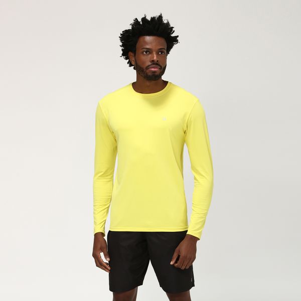 Camiseta UV Plus Size Com Proteção Solar UVPRO Amarelo