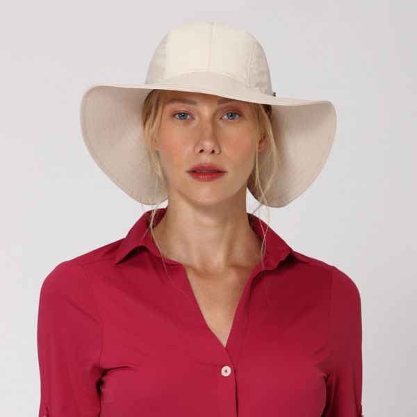 Chapéu UV Com Proteção Solar San Remo Areia
