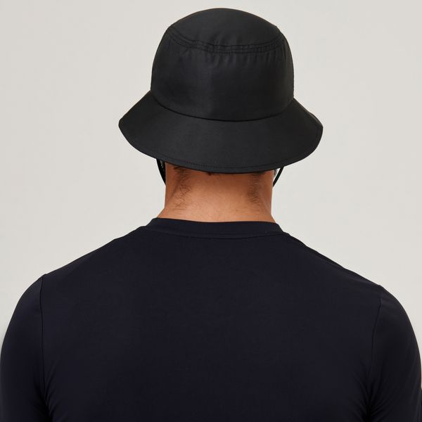 Chapéu UV Bucket Com Proteção Solar Preto