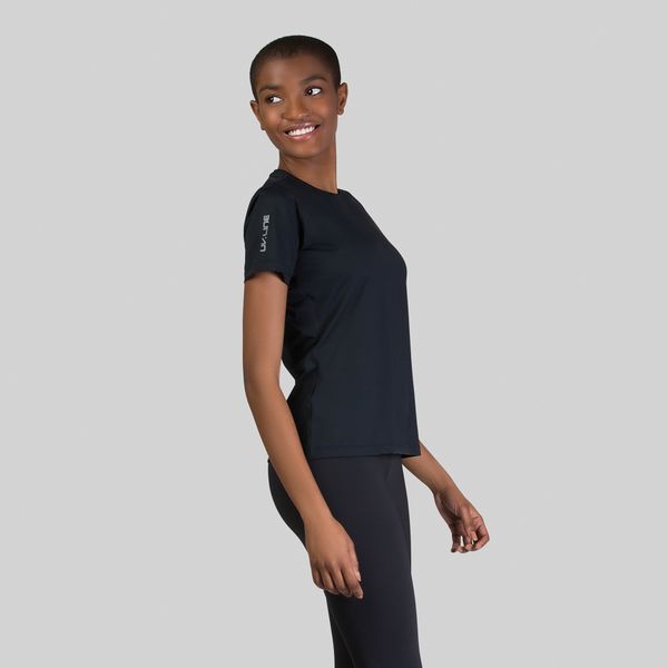 Camisa UV Feminina Com Proteção Solar Slim Pro Preto
