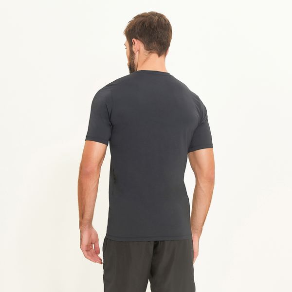 Camisa UV Fit Masculina Com Proteção Solar Textura Preto
