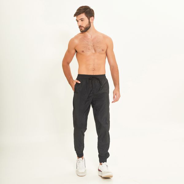 Calça UV Com Proteção Solar Jogger Lucca Preto