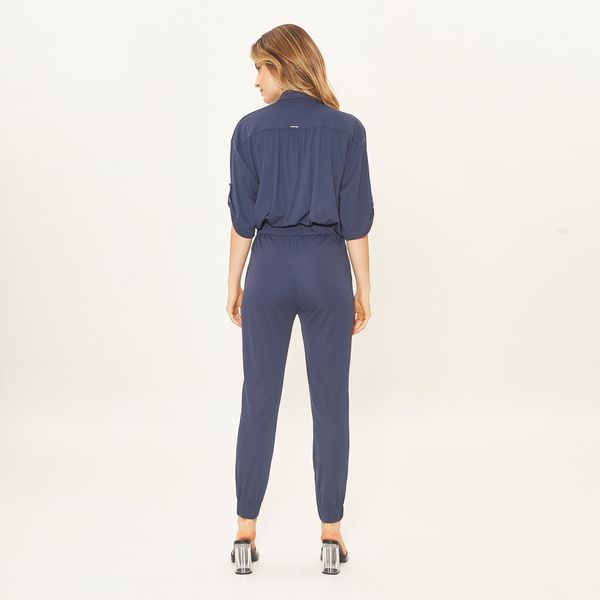 Calça Basic UV Com Proteção Solar Marinho