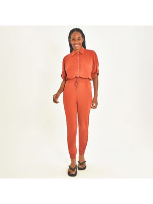 Calça UV Basic Com Proteção Solar Ferrugem