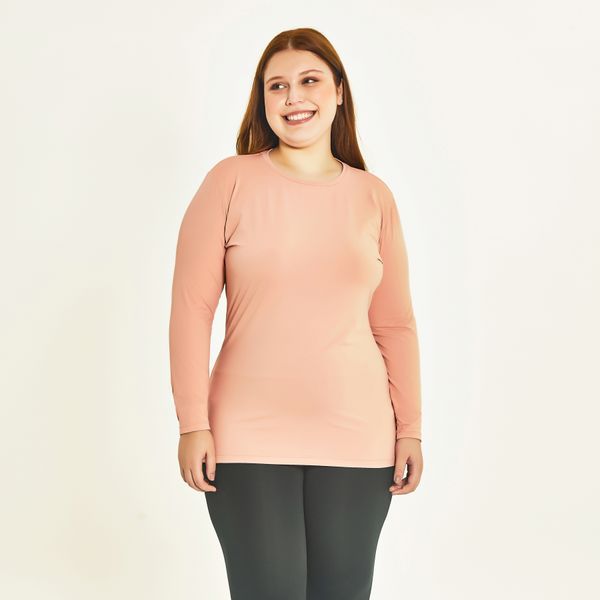 Camisa Uv Com Proteção Solar Uvpro Rosê