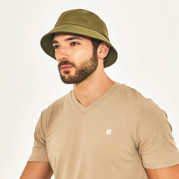 Chapéu UV Com Proteção Solar Toronto Colors Verde Musgo