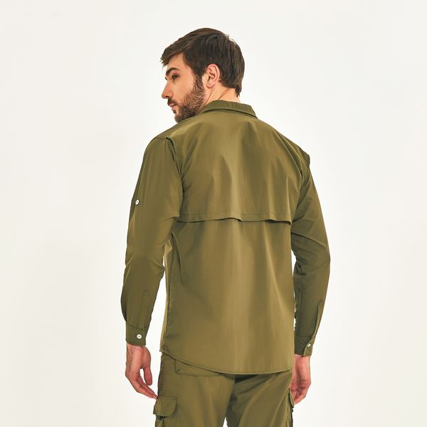 Camisa UV Com Proteção Solar Tenerife Verde Militar