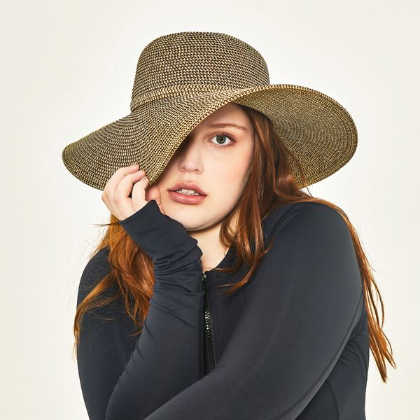 Chapéu de Palha UV com Proteção Solar Jurerê Mescla