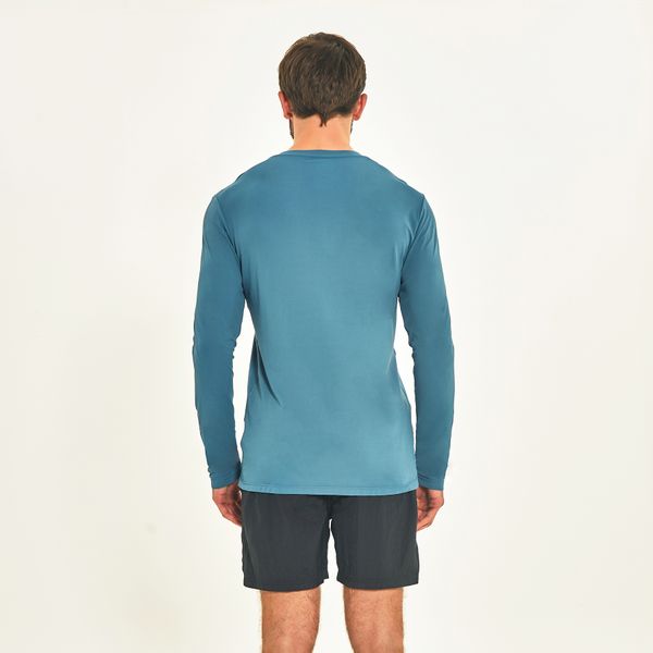 Camisa UV Masculina Com Proteção Solar Sport Fit Aço