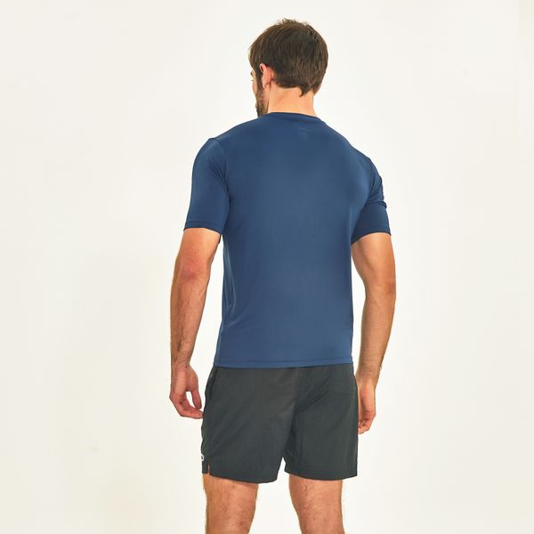 Camisa UV Masculina Com Proteção Solar Uvpro Marinho