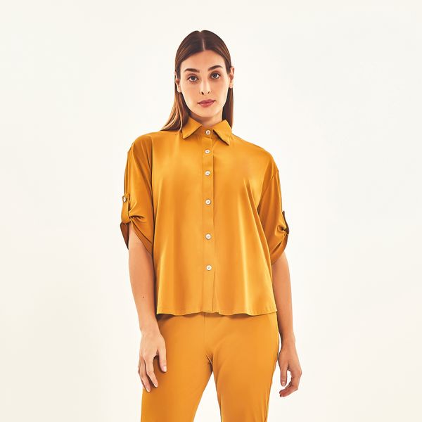 Camisa UV Com Proteção Solar Copa Color Ocre