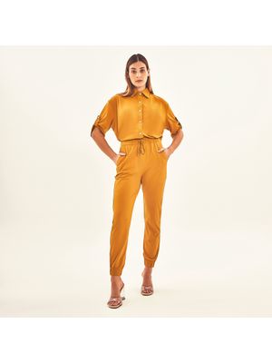 Calça UV Basic Com Proteção Solar Ocre