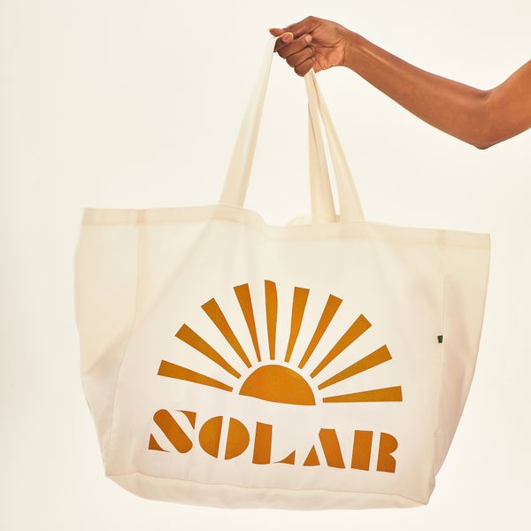 Bolsa Estampa Solar Off White