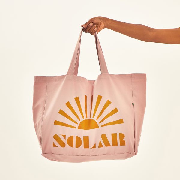 Bolsa Estampa Solar Rosê