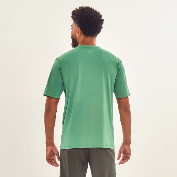 Camisa UV Masculina Com Proteção Solar Uvpro Verde Brasil