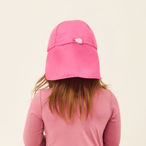 Boné UV Legionário Infantil com Proteção Solar Pink