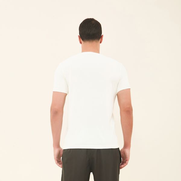 Camisa UV Masculina Com Proteção Solar Sport Fit Off White