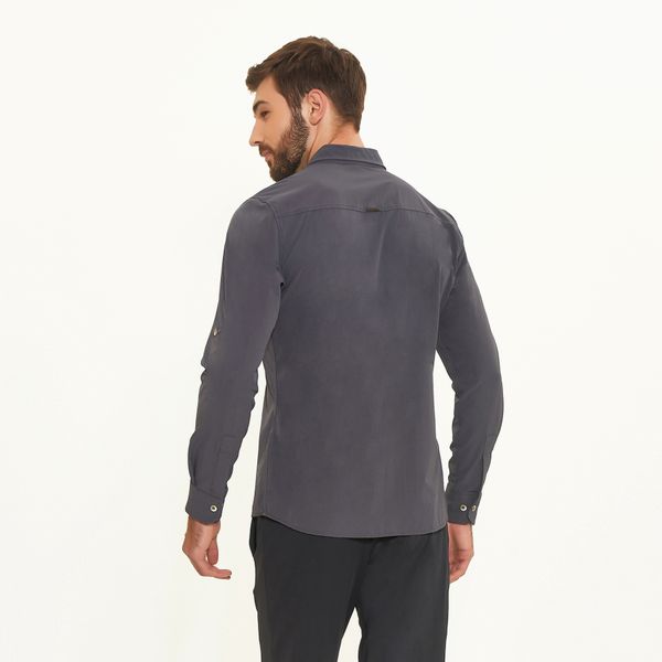 Camisa UV Com Proteção Solar Nepal Chumbo