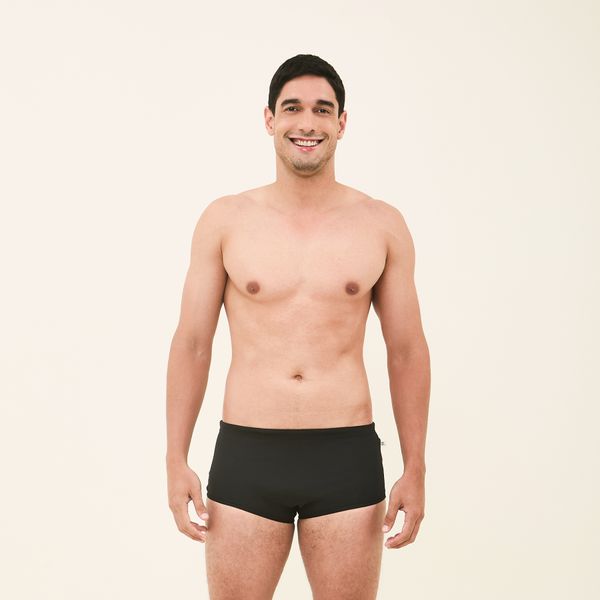 Sunga UV Masculina Com Proteção Solar Preto