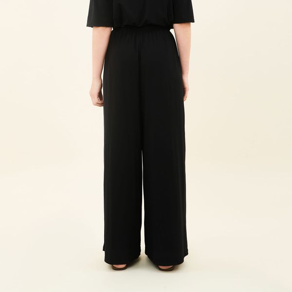 Calça Pantalona Uv Com Proteção Solar Preto