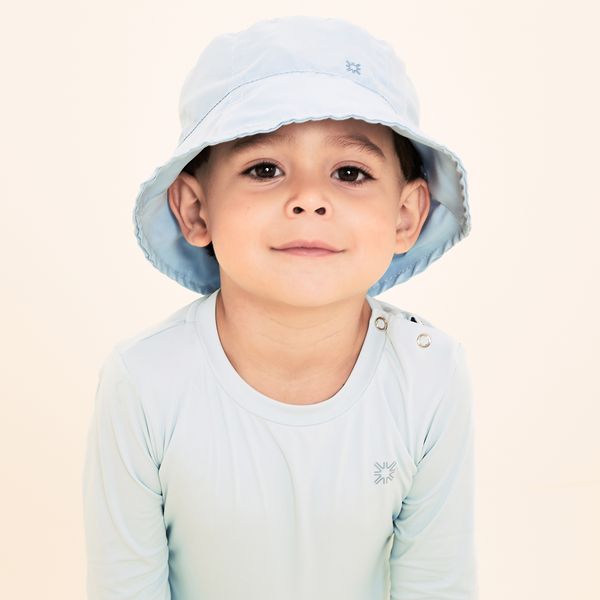 Chapéu UV com Proteção Solar Napoli Basic Kids - Azul CEU