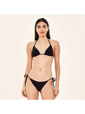 Top Cortininha UV com Proteção Solar Textura Preto