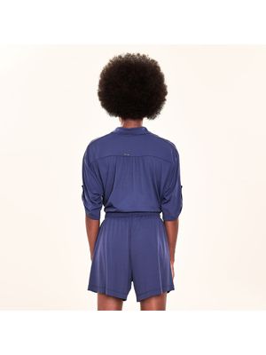 Shorts UV Basic Com Proteção Solar - MARINHO