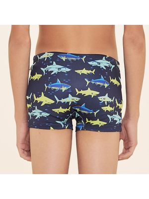 Sunga Uv Com Proteção Solar Estampa Tubarão