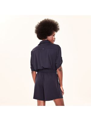 Shorts UV Basic Com Proteção Solar - PRETO