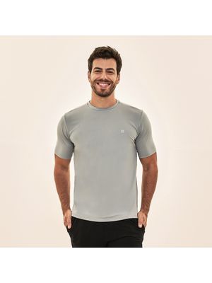 Camisa UV Com Proteção Solar Uvpro Cinza