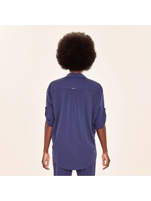 Camisa UV Com Proteção Solar Copa Marinho