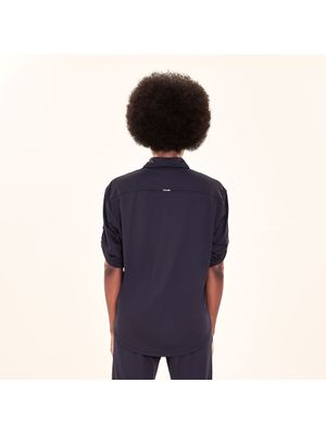 Camisa UV Com Proteção Solar Copa Preto