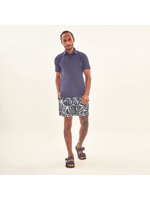 Camisa UV Polo Masculina Com Proteção Solar  Aço