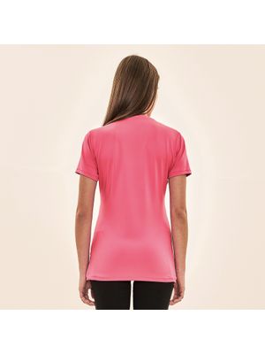 Camisa UV Com Proteção Solar UVLIGHT MC FEM - CHICLETE FLUOR