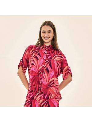 Camisa UV Com Proteção Solar Copa Color - ESTAMPA FOGOS